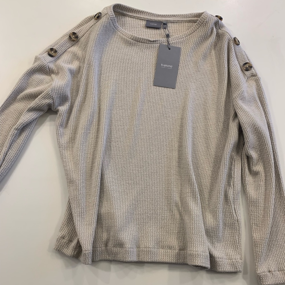 B.young brand long sleeve sweater